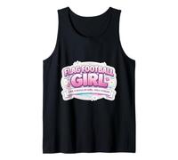 Bandera de fútbol Chica como una Chica Regular Solo Jugador más Fresco Camiseta sin Mangas
