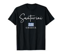 Bandera de Grecia Vacation - Isla Santorini Camiseta