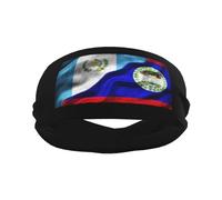 Bandera De Guatemala Bandera De Belice Mujer Hombre Diadema Deportiva Elástica Headband Antideslizante Diadema para Ciclismo Tenis Fitness