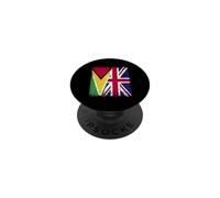 Bandera de Guyana Reino Unido Herencia británica de Guyana PopSockets PopGrip Adhesivo