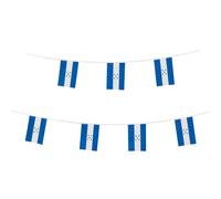 Bandera de Honduras, bandera hondure a de 100 pies/76 piezas, banderines nacionales, banderas del mundo, banderines, decoraciones para fiestas, s