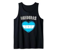 Bandera de Honduras Corazón Camiseta sin Mangas