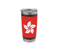 Bandera de Hong Kong Vaso térmico de acero inoxidable de doble pared