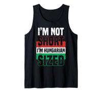 Bandera de Hungría I'm Not Short I'm Hungarian Sized Magyar Camiseta sin Mangas