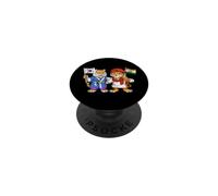 Bandera de India y Corea del Sur Raíces Indio-Coreanas PopSockets PopGrip Adhesivo