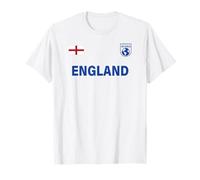Bandera de Inglaterra con la Cruz de San Jorge simboliza la pasión y el Orgullo Camiseta