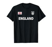 Bandera de Inglaterra de Gran Bretaña San Jorge Cross simboliza la pasión y el Orgullo Camiseta