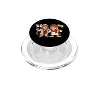 Bandera de Inglaterra e India Raíces inglesas Reino Unido PopSockets PopGrip para MagSafe