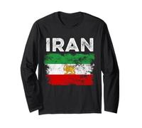 Bandera de Irán Manga Larga