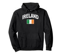 Bandera de Irlanda del Día de San Patricio para Hombres, Mujeres y niños Sudadera con Capucha