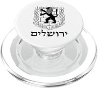 Bandera de Israel del Orgullo judío del león de Judá PopSockets PopGrip para MagSafe