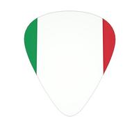 Bandera de Italia 12 púas de guitarra por paquete, disponibles en 3 grosores diferentes, adecuadas para guitarras eléctricas, ukeleles, etc.