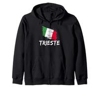 Bandera de Italia de Trieste, Recuerdo del Orgullo Italiano Sudadera con Capucha