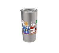 Bandera de Italia y Corea del Sur Raíces ítalo-coreanas Vaso térmico de acero inoxidable de doble pared