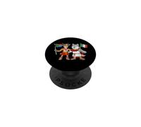 Bandera de Italia y Sudáfrica Raíces Italo-sudafricanas PopSockets PopGrip Adhesivo