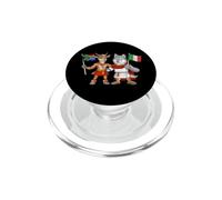 Bandera de Italia y Sudáfrica Raíces Italo-sudafricanas PopSockets PopGrip para MagSafe