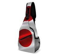 Bandera De Japón Mujer Hombre Bolsos De Hombro Multiusos Bolsa De Pecho Con Múltiples Bolsillos Mochila Bandolera Para Trabajo Ciclismo Moto