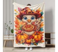 Bandera de jardín de pavo de cosecha de otoño, coloridas hojas de otoño, decoración del hogar, banderas de jardín, calabaza de doble cara, decoración de césped al aire libre, 60 x 80 pulgadas
