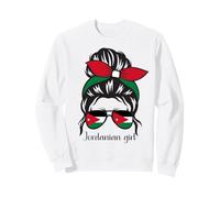 Bandera de Jordania Girl Jordan Roots Sudadera