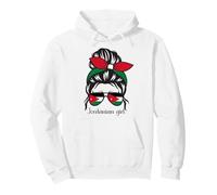 Bandera de Jordania Girl Jordan Roots Sudadera con Capucha