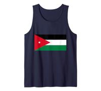 Bandera de Jordania Orgulloso Patriota jordano Recuerdo patriótico Camiseta sin Mangas