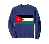 Bandera de Jordania Orgulloso Patriota jordano Recuerdo patriótico Sudadera