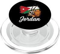 Bandera De Jordania Y Oryx Árabe PopSockets PopGrip para MagSafe
