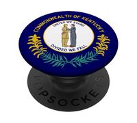 Bandera de Kentucky - Bandera de Estados Unidos PopSockets PopGrip Adhesivo
