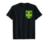 Bandera de la Cruz Celta de Irlanda - Escudo de Armas Camiseta