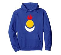 Bandera de la Independencia de Mongolia Interior China PCCh Genocidio Cultural Sudadera con Capucha