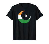 Bandera de la India Musulmana Islam Nación Ramadán Árabe Punjabi Camiseta