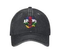 Bandera De La República Centroafricana Mujeres Hombres Sombrero-Papá Vintage Sombrero De Sol Ajustable Gorras Vaquera para Hip Hop Caza Viaje