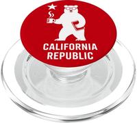 Bandera de la República de California Tech Emprendedor Innovador Oso PopSockets PopGrip para MagSafe