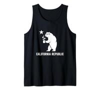 Bandera de la República de California Tech Startup Empresario Bear Fun Camiseta sin Mangas