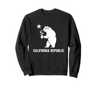 Bandera de la República de California Tech Startup Empresario Bear Fun Sudadera