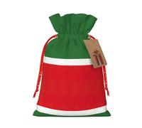 Bandera de la República de Chechenia - Bolsa resistente con cordón de 8.3 x 11.8 pulgadas, bolsa de regalo moderna y práctica para necesidades diarias, 1 unidad
