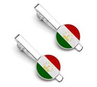 Bandera De La República De Tayikistán Accesorios Para De Hombre Clip Clásico Para Corbata Broche Para Corbata Broche Para Negocios