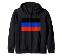 Bandera de la República Popular de Donetsk Sudadera con Capucha