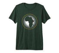 Bandera DE LA UNIÓN Africana Camiseta Premium