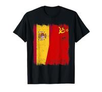 Bandera de la Unión Soviética de España CCCP Patrimonio español de la URSS Camiseta