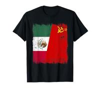 Bandera de la Unión Soviética de México Patrimonio CCCP Mexicano Camiseta