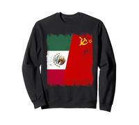 Bandera de la Unión Soviética de México Patrimonio CCCP Mexicano Sudadera