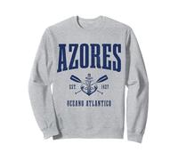 Bandera de Las Azores Portugal Sao Miguel Vintage Souvenir Sudadera