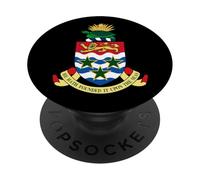 Bandera DE Las Islas CAIMÁN George Town Carribean PopSockets PopGrip Adhesivo