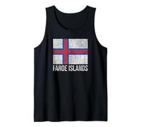Bandera DE Las Islas Faroe Dinamarca Camiseta sin Mangas