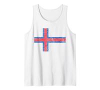 Bandera DE Las Islas Faroe Dinamarca Camiseta sin Mangas