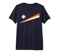 Bandera DE Las Islas Marshall Majuro Camiseta Premium