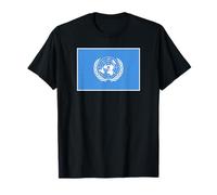 Bandera de Las Naciones Unidas de la Onu Camiseta