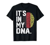 Bandera de Las raíces de Alemania, gráfico patriótico Camiseta