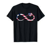 Bandera de Liberia Corazón Infinito Orgullo Liberiano Raíces Liberianas Camiseta